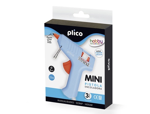 [155932] Pistola termofusible plico mini 25 w