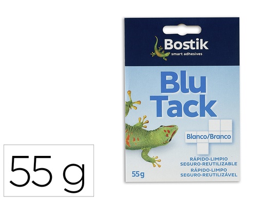 [72994] Sujetacosa masilla bostik blu tack blanco cuarteado