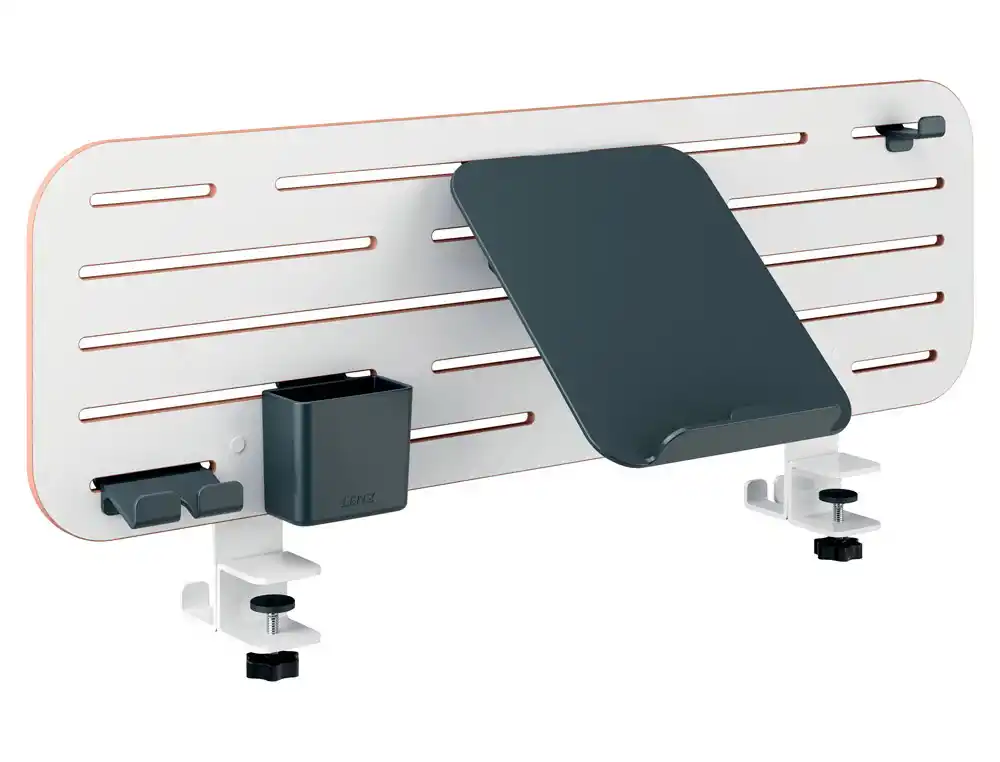 [87460] Organizador escritorio leitz ergo anclaje con soporte para portatil 800x250 mm