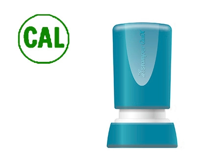 [153725] Sello x'stamper quix personalizable color verde redondo diametro 14 mm q-32