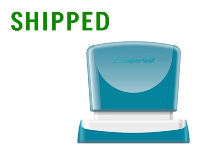 [153718] Sello x'stamper quix personalizable color verde medidas 13x49 mm q-13