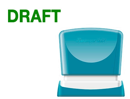 [153716] Sello x'stamper quix personalizable color verde medidas 11x40 mm q-10