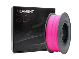 [PLA-Fluor Pink] Filamento 3D PLA - Diametro 1.75mm - Bobina 1kg - Color Rosa Fluorescente
