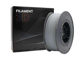 [PLA-Grey] Filamento 3D PLA - Diametro 1.75mm - Bobina 1kg - Color Gris